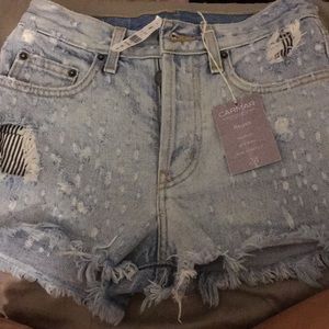 Nwt Carmar denim shorts